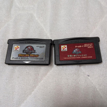 Game Boy Advance Jurassic Park 2 Pack