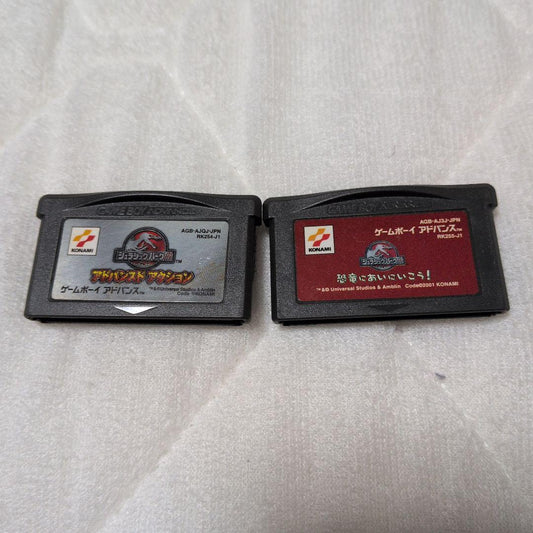Game Boy Advance Jurassic Park 2 Pack