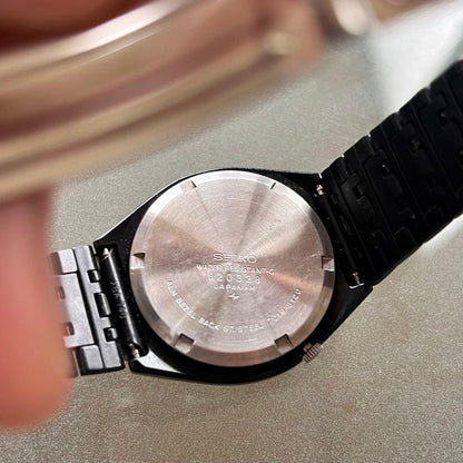Seiko Actus 7019-8120 21 Jewels Black Case Automatic