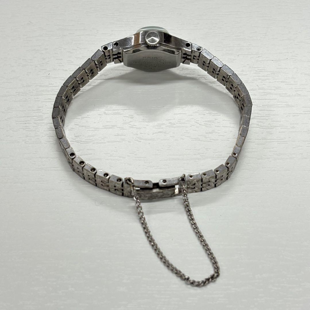 Operational Good Product SEIKO Winding 11-7370 Silver Dial