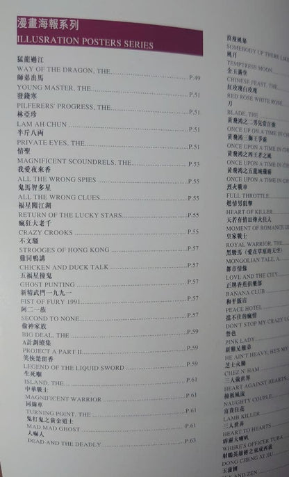 Out-of-Print Rare Movie Posters Collection 7/Hong Kong Film Poster Set/Bruce Lee/Jet Li