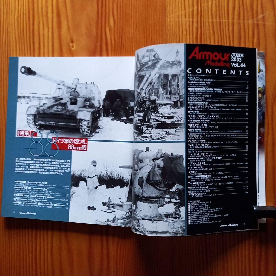 Summary Sale of 4 Issues from March to June 2003 Armor Modeling!