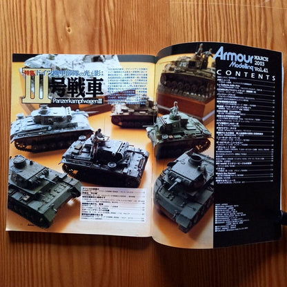 Summary Sale of 4 Issues from March to June 2003 Armor Modeling!