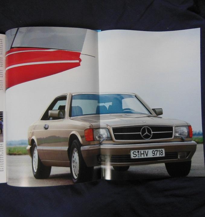 Mercedes-Benz S-Class 420-560 SEC (W126) German Catalogue [Rare Item] #356