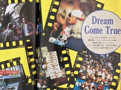 1990 USA BASKETBALL "Barcelona Olympic Guide"