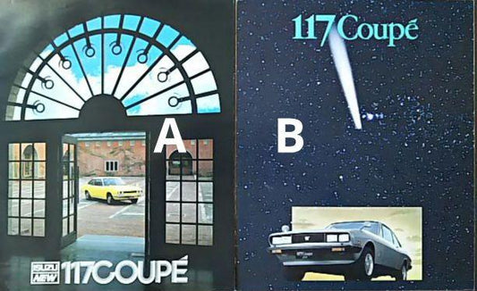 Car Catalog: 1977 & 79 Isuzu 117 Coupe 2-Set
