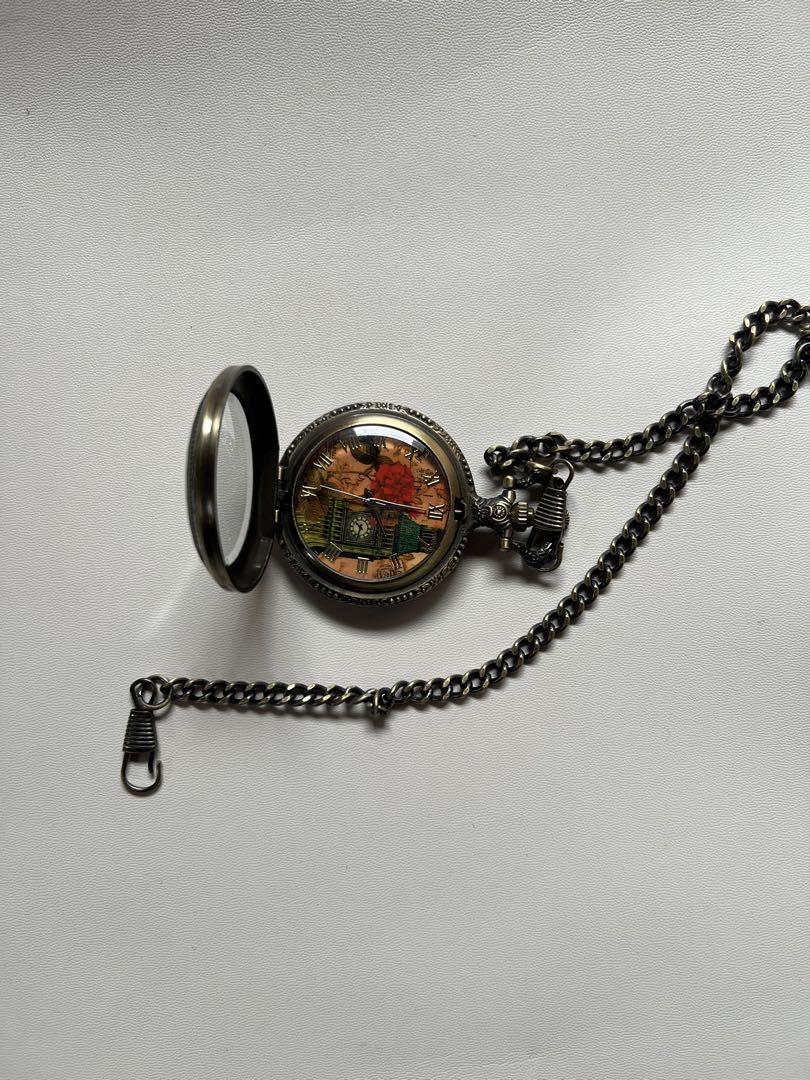 Pocket Watch Quartz Movement Working Battery Included