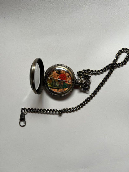 Pocket Watch Quartz Movement Working Battery Included