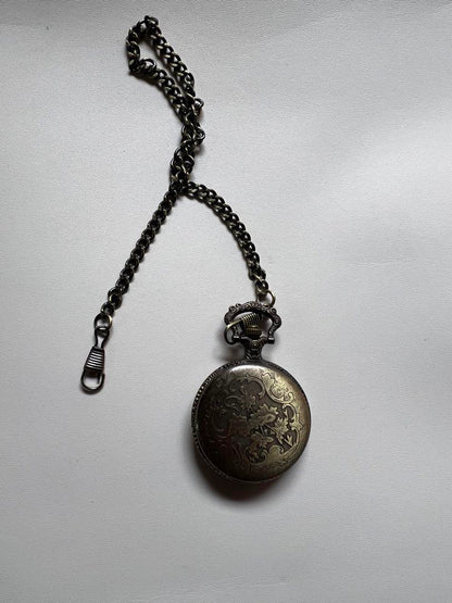 Pocket Watch Quartz Movement Working Battery Included