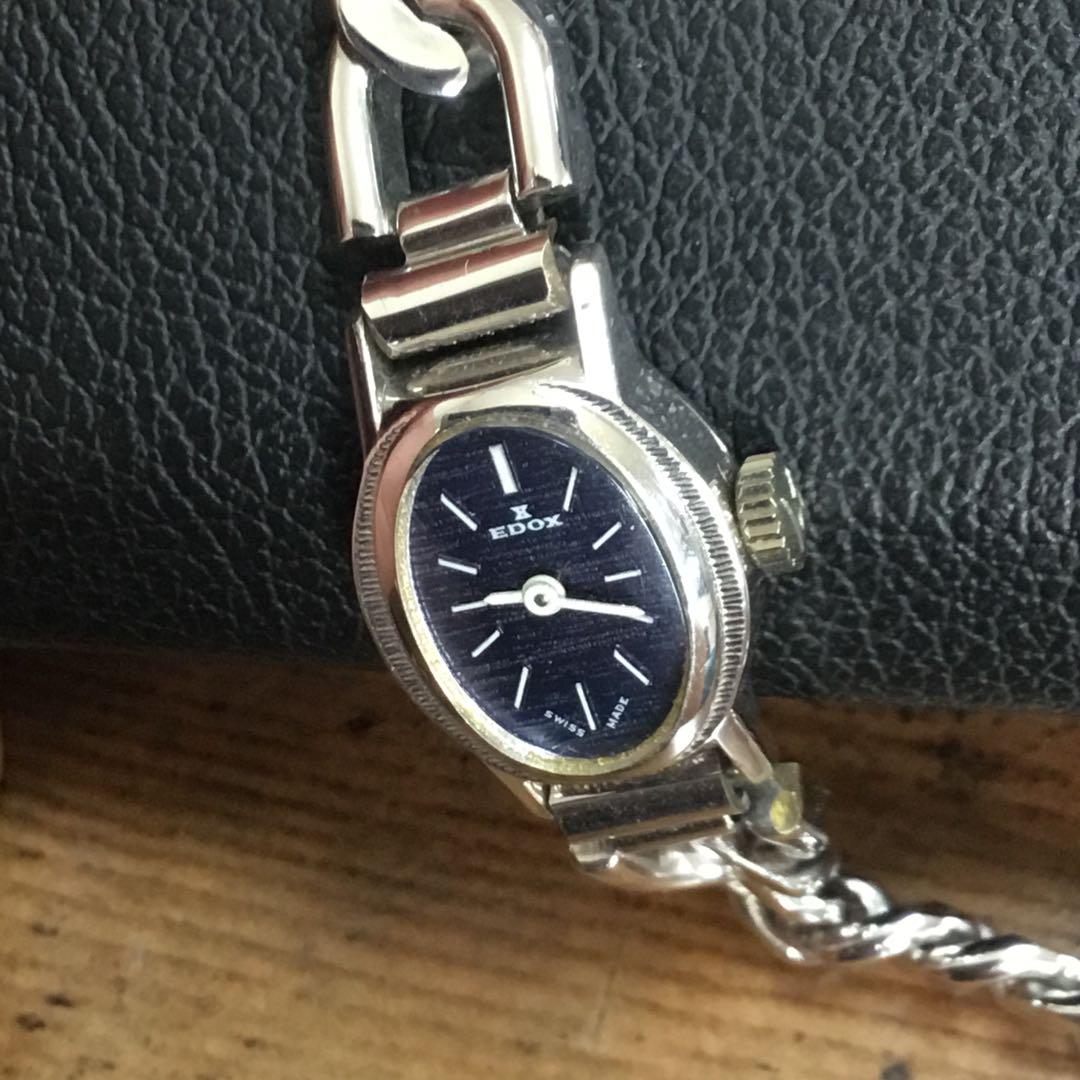 Rare! EDOX SWISS Stylish Automatic Ladies Watch
