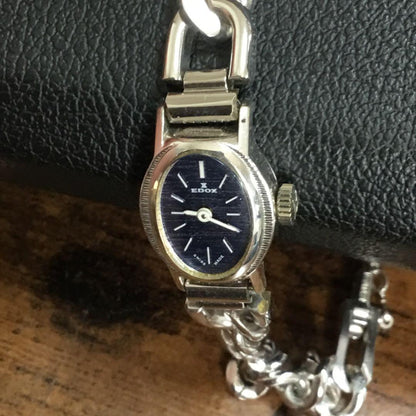 Rare! EDOX SWISS Stylish Automatic Ladies Watch