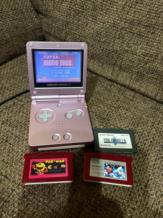 Game Boy Advance SP Pink 3-Pack