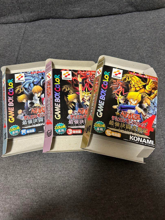 Yu-Gi-Oh Card Box Only Duel Monsters 4 Strongest Game Boy Color