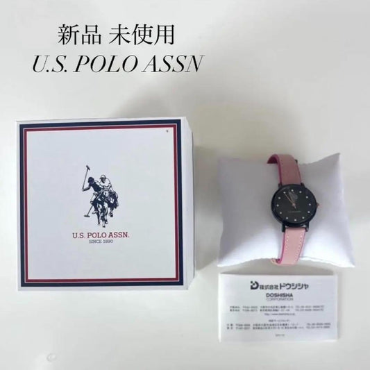 New US Polo Assn. Women's Watch US-2A-PK Pink
