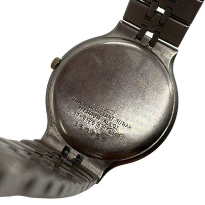 Battery replaced SEIKO SEIKO DOLCE QUARTZ TITANIUM Operational product