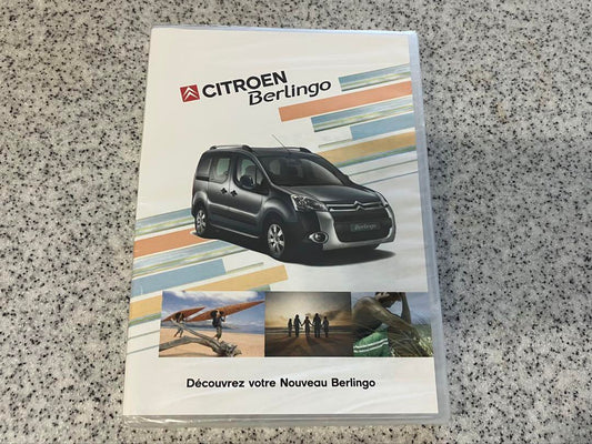 Anonymous Delivery CITROËN Berlingo DVD Catalog Unopened French