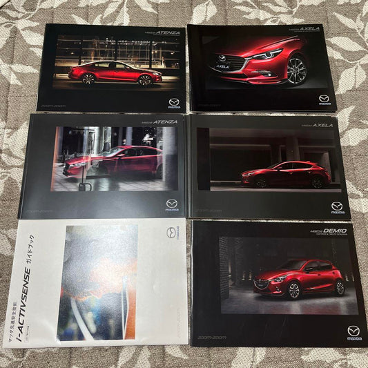Mazda Atenza Axela Demio Catalog 8-Point Set