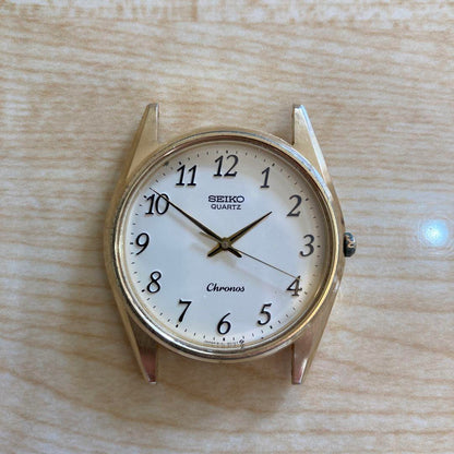 SEIKO Chronos Quartz Watch Gold