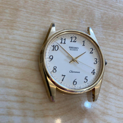 SEIKO Chronos Quartz Watch Gold