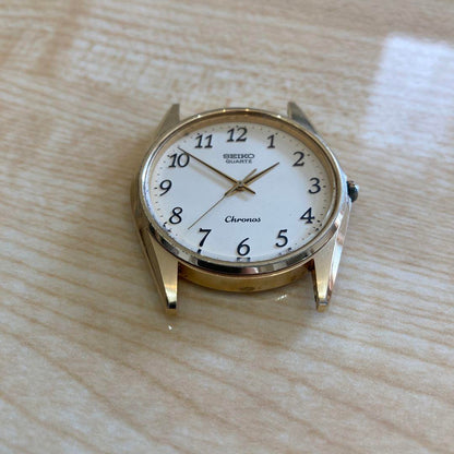 SEIKO Chronos Quartz Watch Gold