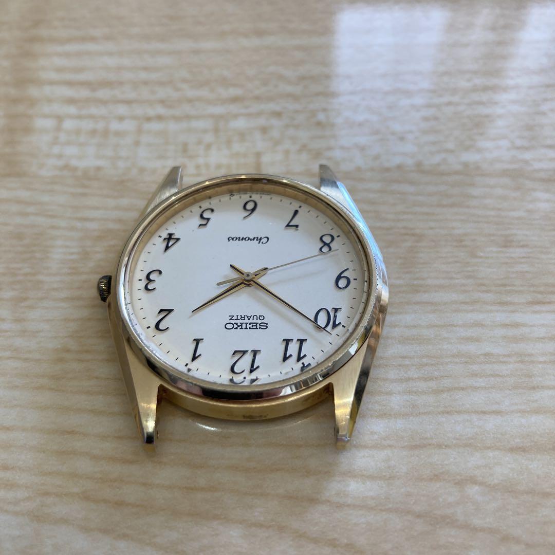 SEIKO Chronos Quartz Watch Gold