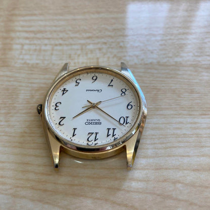 SEIKO Chronos Quartz Watch Gold