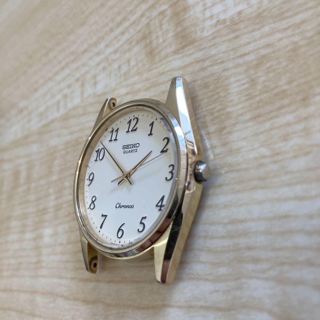 SEIKO Chronos Quartz Watch Gold