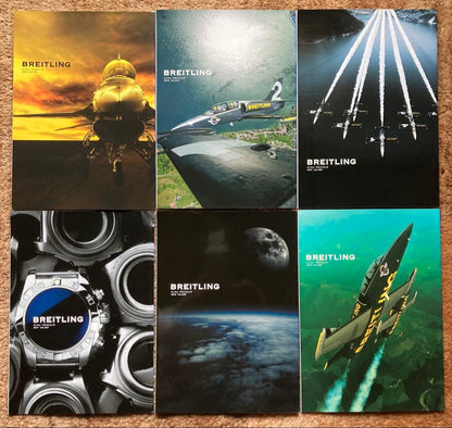 Limited New INFO BREITLING Member Magazine 24 Volumes (Vol.18-41)