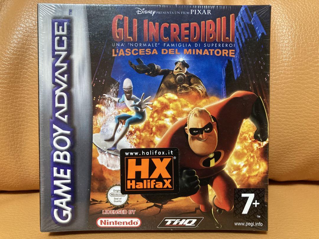 New, Unopened, Overseas Edition, Mr. Incredible GBA