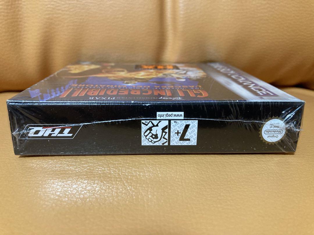 New, Unopened, Overseas Edition, Mr. Incredible GBA