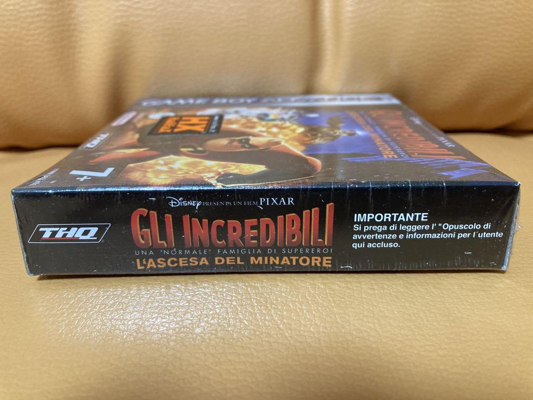 New, Unopened, Overseas Edition, Mr. Incredible GBA