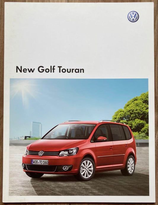 Rare Used Unopened Catalog New Golf Touran Nov, 2010