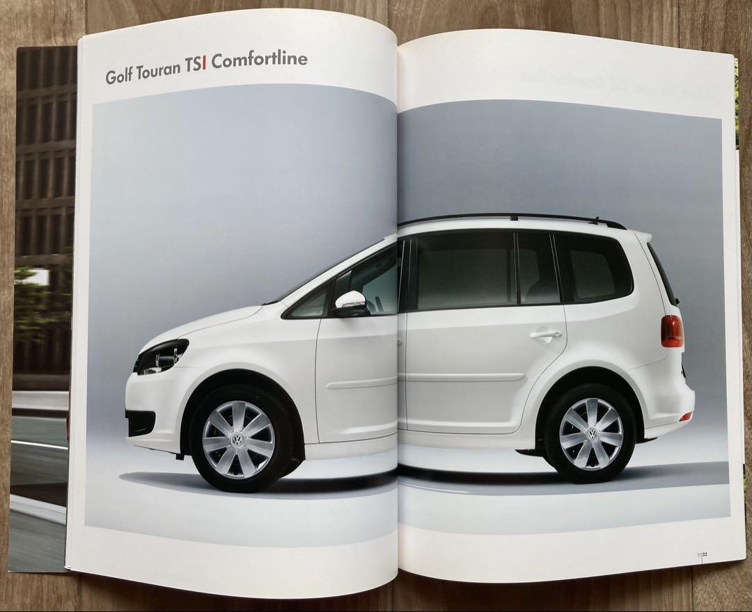 Rare Used Unopened Catalog New Golf Touran Nov, 2010