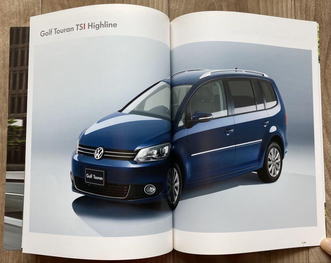 Rare Used Unopened Catalog New Golf Touran Nov, 2010