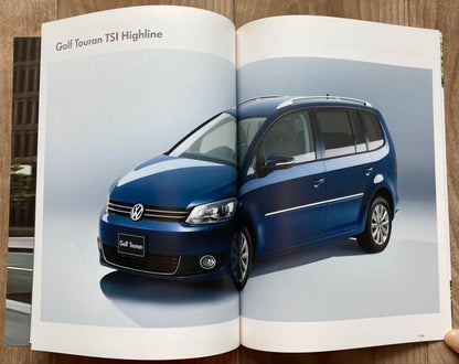 Rare Used Unopened Catalog New Golf Touran Nov, 2010