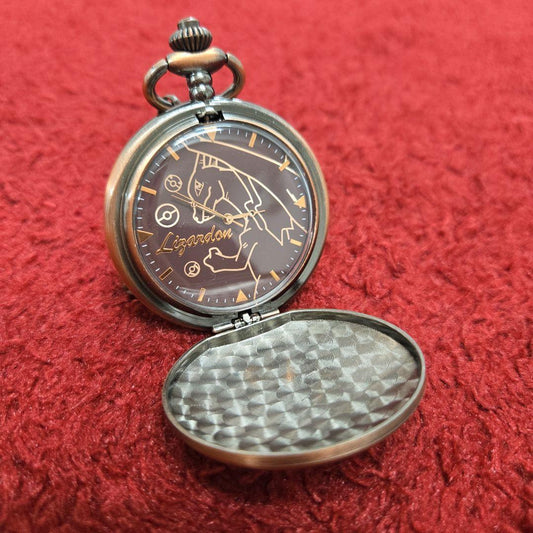 Pokémon Pocket Watch Charizard Pikachu