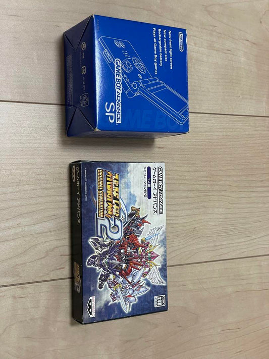 Game Boy Advance SP & Super Robot Wars OG2