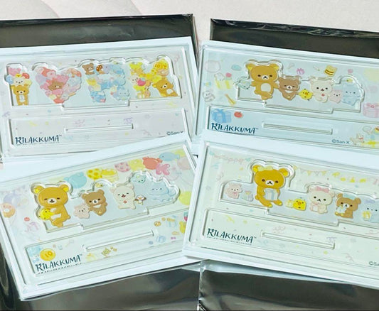 Relaxman Mini Acrylic Stand, four pieces (smile for you)