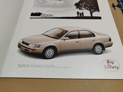 Toyota Car Catalogue Toyota Corolla Sedan December 1991