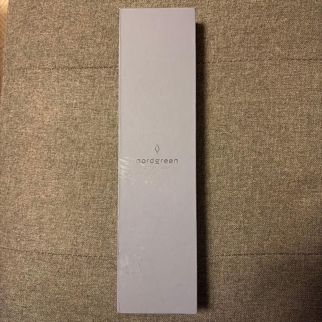 nordgreen Infinity-Gray Leather Watch  32mm/Silver