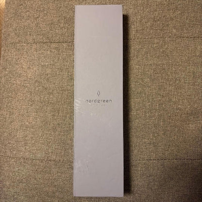 nordgreen Infinity-Gray Leather Watch  32mm/Silver