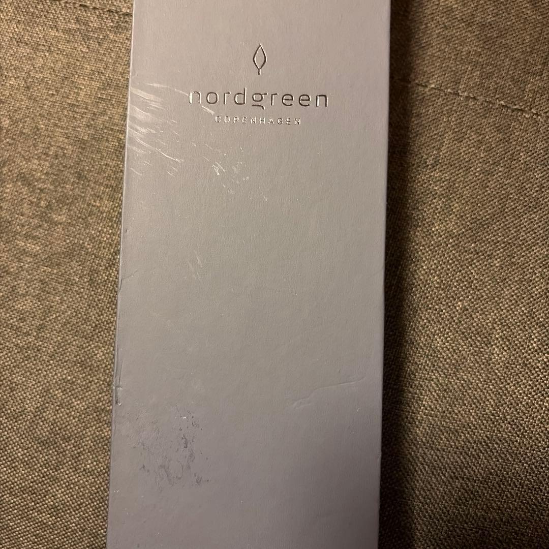 nordgreen Infinity-Gray Leather Watch  32mm/Silver