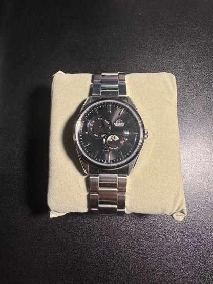 ORIENT Automatic Winding Watch SUN & MOON RN-AK0302B