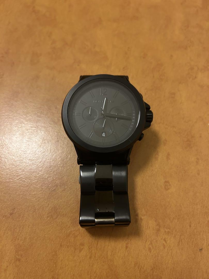 Michael Kors Black Chronograph Watch