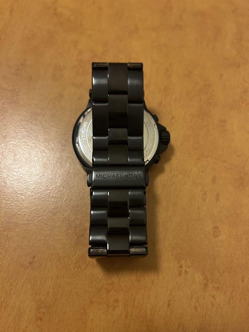 Michael Kors Black Chronograph Watch