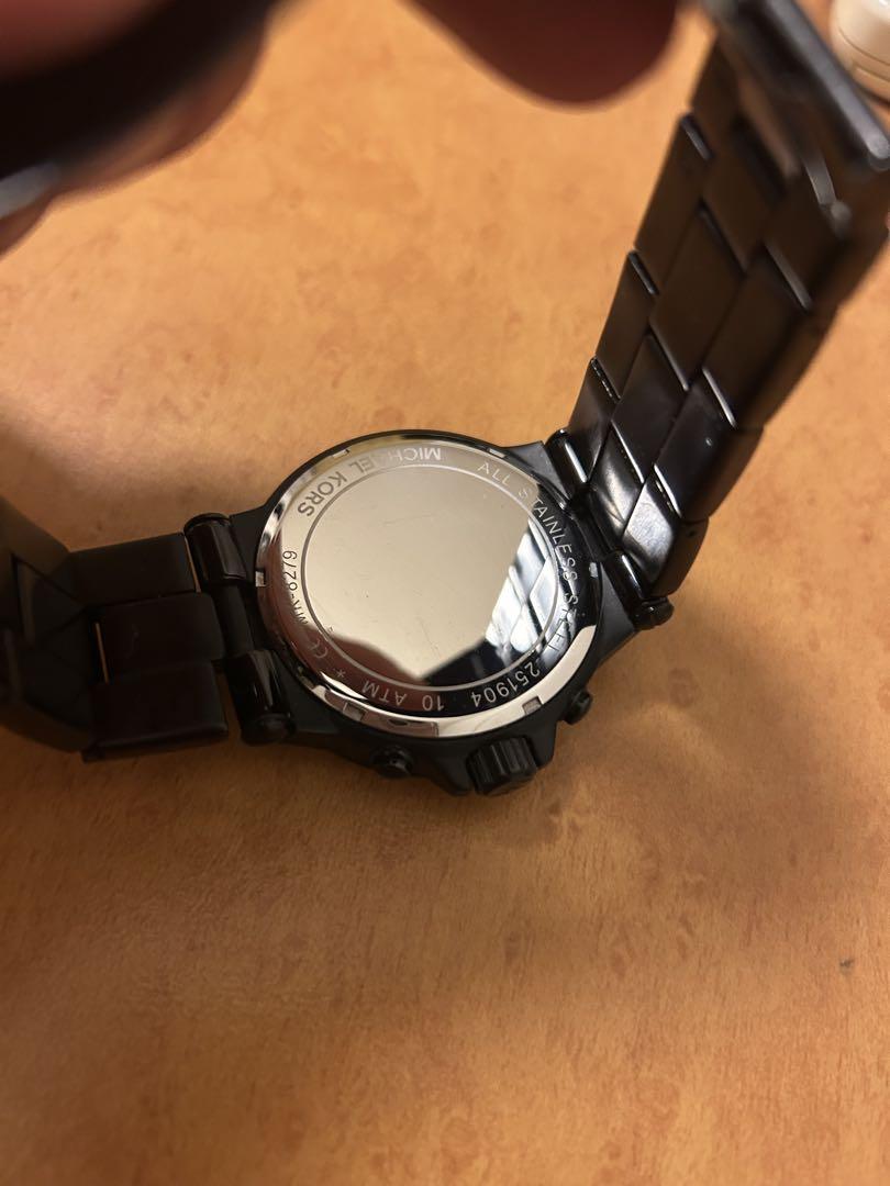 Michael Kors Black Chronograph Watch