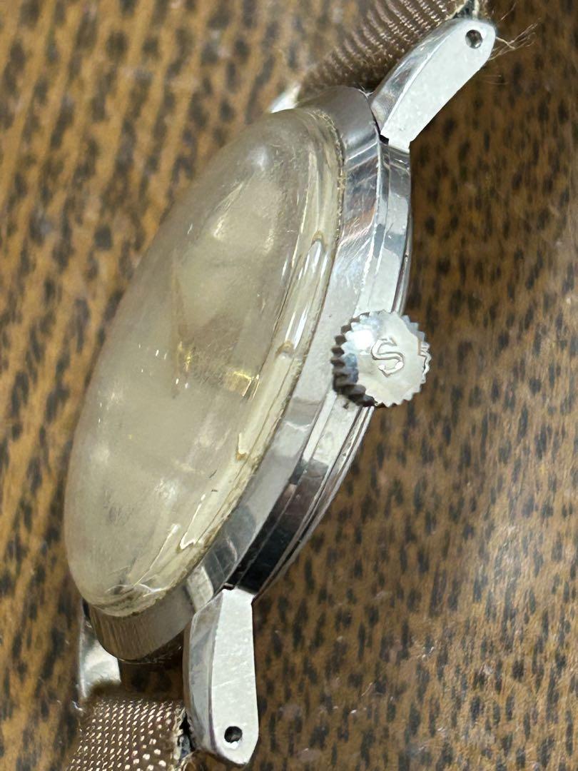 Operational Seiko Marvel Winding Hand Watch Men's Seiko Marvel 17 Stone