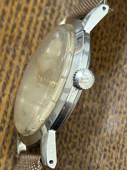 Operational Seiko Marvel Winding Hand Watch Men's Seiko Marvel 17 Stone