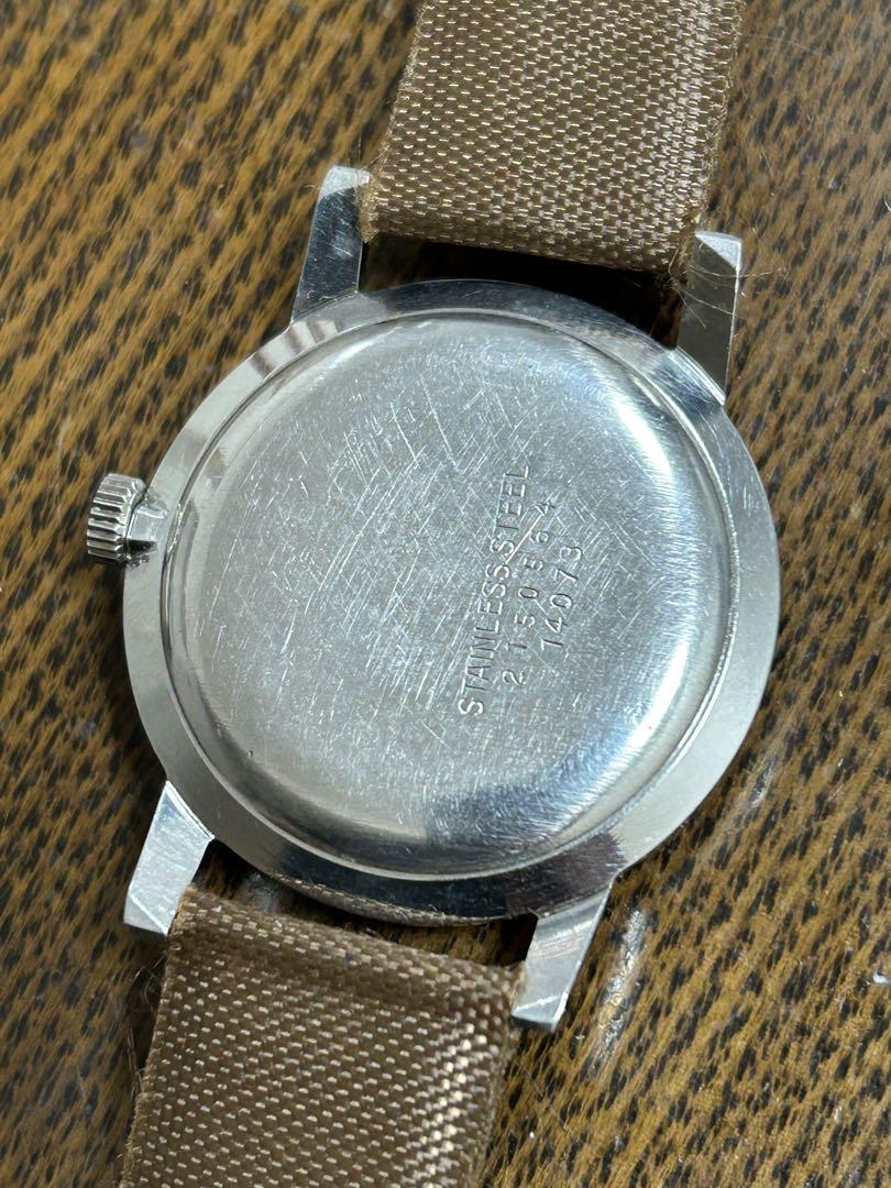 Operational Seiko Marvel Winding Hand Watch Men's Seiko Marvel 17 Stone