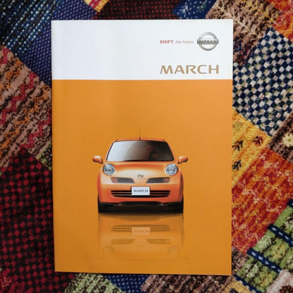Nissan March Catalog Full Set  With Price List CD-ROM 5 Items